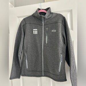 Stio Mens Charcoal Gray Jacket